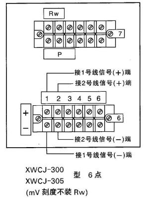 6點(diǎn)儀表外接線(xiàn)端子