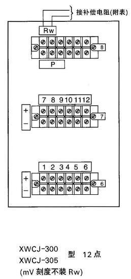 12點(diǎn)儀表外接線(xiàn)端子